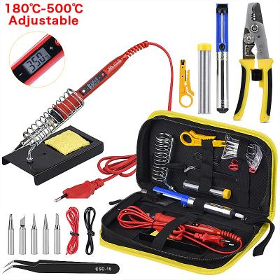 Chine Home Use Jcd Soldering Iron Tool Kit Hot Sale Household Soldering Tool Kit With Multi Function Pliers à vendre