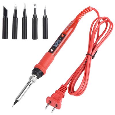 Chine High Quality JCD 220V 110V 80W US/EU JCD 220V 110V 80W US/EU PLUG 908s Electric Welding Iron Kit Adjustable Temperature Tin Tool Tin Tool Tips Solder Kits à vendre