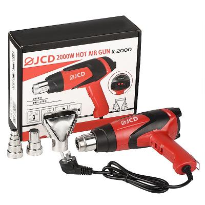 Китай Cool/Hot Air JCD 2000W 220V/110V Adjustable Temperature Industrial LCD Display Hot Air Heat Gun продается