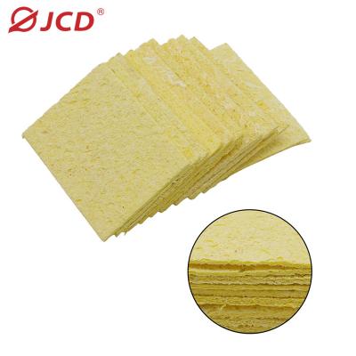 China 10PCS/bag Sustainable Quality Soldering Iron Solder Tips Cleaning Sponge Remover Pads for sale