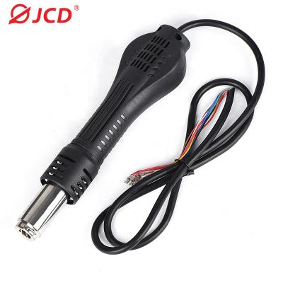 China JCD 12V/24V Air Cool/Hot Air Heater Hot Air Soldering Iron Gun For 858D 868D Rework Repair Soldering Station for sale