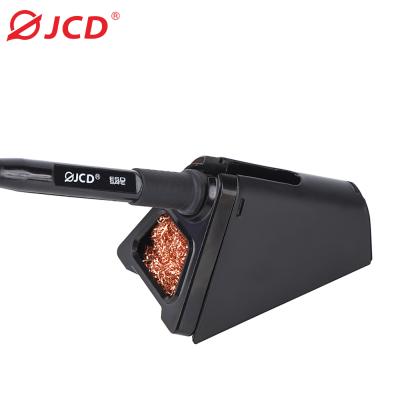 China Job JCD 820 Aluminum Alloy Electric Welding Iron Stand Solder Holder With Copper Ball Solder Cleaning High Temperature Safety for sale