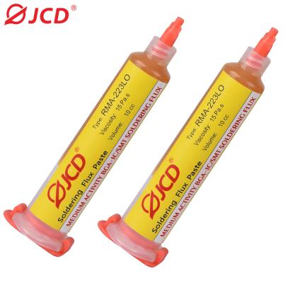 China PCB JCD 2021 Lead Free Solder Spring Paste Flux Gel Solder Soldering Tool For Phone IC STM Repair Low Temperature NO--Clean Flux en venta