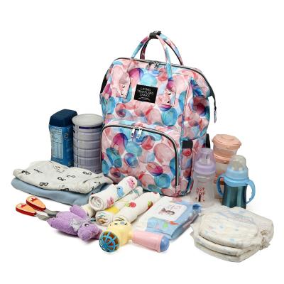 China With USB Multifunctional Diaper Mummy Bag For Bags Outer Diaper Backpack Rpet Travel Wet Bag for sale