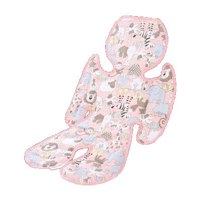 China Toddler Eco-friendly Material Summer Hygroscopic and Sweat Releasing Child Safety Seat Cushion No Agent Stroller Protective Coating Fluorescent Stroller for sale