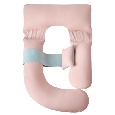 China Folded G Shape Pillow Belly Support Pregnancy Maternity Women Rest For Belly Full Body Pillow For Ladies To Stretch Or Hug for sale