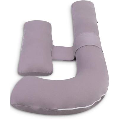 China Folded J Shape Leg Pillow for Belly Sleepers Knee Support Pillow for Women or Ladies especially rest rest in bed or sofa as a hug bolster for sale