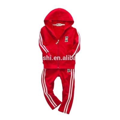 China Custom china wholesale kids sports suit&kids sportswear breathable for sale