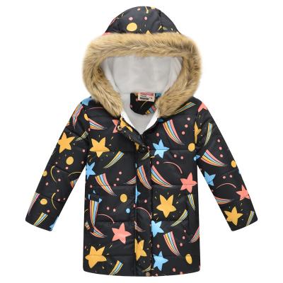 China 2021 New Arrival Fashion Windproof Kids Quilted Jacket Wholesale Custom Boys Winter Padded Coats for sale