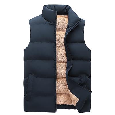 China Wholesale custom winter quilted vest windproof china clothing factory latest quality men for sale