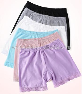 China Wholesale Custom Children's Breathable Boxers , Cheap Cute Girls Safety Underwear for sale