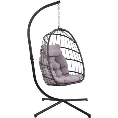 China MODERN DESIGN - R. Hot Sales Cheap Outdoor Hanging Swing Patio Swing Chair For Garden Use for sale