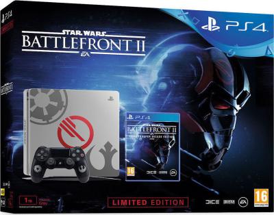 China Brand New Sony PlayStation 4 Slim 1 TB Star Wars Battlefront II Limited Edition - SEALED for sale