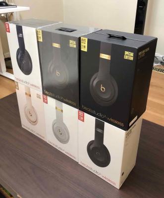 China *Brand New* Beats by Dr. Dre Studio3 Headband Wireless Headphones RED BLUE SHADOW GREY MATTE BLACK WHITE PORCELAIN ROSE for sale