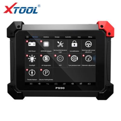 China Original XTOOL PS90 PRO Heavy Duty Diagnostic Tool For Car and Truck OBD2 Key programmer and Odometer ADJUSTMENT Update for sale