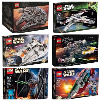 China Set of 6 Iconic Ultimate Collectors Series Starwars lego Starships for sale