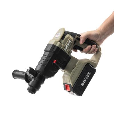 China Construction Wholesale Custom 1150 Speed Electric Battery-Powered Hammer Drill With Labor Saving Handle for sale