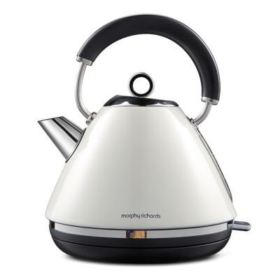 China Multi-Function Gooseneck Kettle Stainless Steel Factory Supply Boil-Dry Red and White Electric Electric Kettle for sale