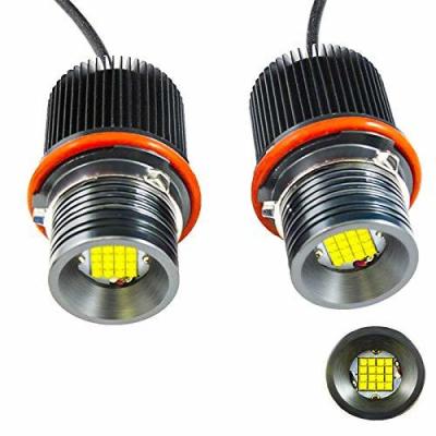 China Xenon White LED Angel Eyes Ring Marker Bulbs X 80W 7000K Error Free FOR BMW E87 E39 E60 E61 E63 E64 M6 E65/ Daytime Running Light for sale