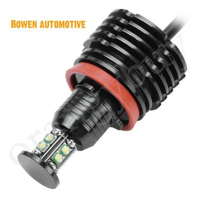 China For BMW E90 E92 E93 E70 X6 160W H8 White SMD LED Angel Eyes Halo Light Bulb NewLight Bulbs 2 Pieces White for sale