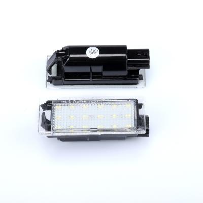 China Auto Lighting Systems Applicable To For Renault Megane Master Laguna Led License Plate Lamp AssemblyLight Bulbs License Plate Lights for sale