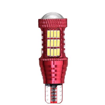 China BOWEN T15 Led Systems Auto Lighting Automotive Reversing Lamp 4014-58smd Decoding w16w High Power Taillight Rogue Bulbs 5000k for sale