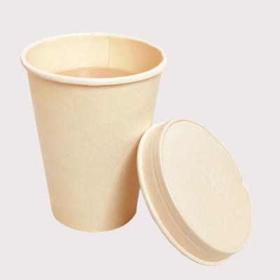 China Wholesale Biodegradable Sugar Cane Bagasse Mugs 100% Biodegradable Coffee Mug With Lid for sale