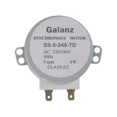 China Household Microwave Motor GAL-5-240-TD Synchronous Rotary Microwave Synchronous Motor for sale