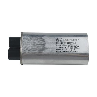 中国 Power CH85 2500v 1.05uF Color Blue Microwave Capacitor Drying Equipment High Voltage High Voltage Capacitor 販売のため