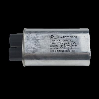 中国 CH85 2500v 0.92UF Power Color Blue Microwave Capacitor Drying Equipment High Voltage High Voltage Capacitor 販売のため