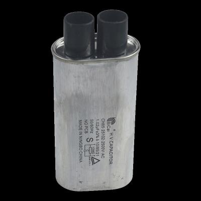 중국 CH85 2500v 1.02UF Microwave Capacitor Drying Equipment High Voltage Blue Color General Purpose Capacitor 판매용