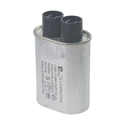 China General Purpose Bicai Microwave Capacitor 2+2 High Voltage Thick Slices CH85 2100V 0.95uf for sale