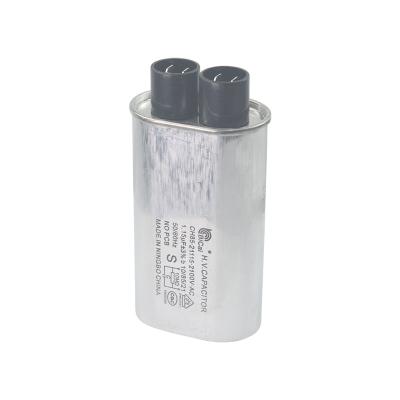 China bicai 2100v 1.15UF General Purpose Microwave Capacitor 3+3 High Voltage Thick Slices for sale