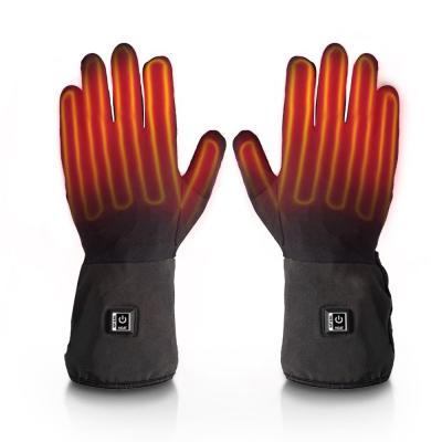 China Waterpoof Wire Gloves Heating Rechargeable Battery Heated Ski Gloves for sale