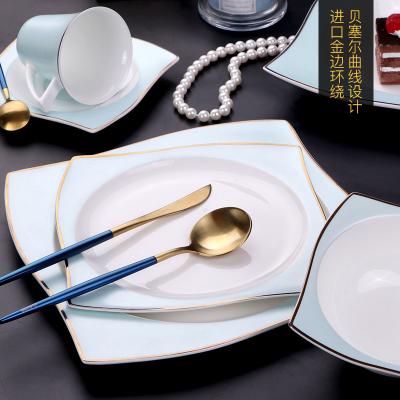 China Sustainable Design Professional Western Cool Ceramic Bowl Ceramic Tableware for sale