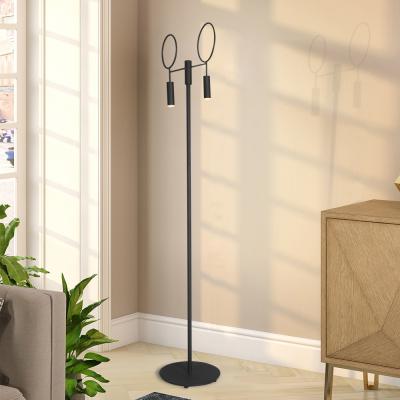 China European Hot Selling 6w Black Sensitive Indoor Outdoor Luxury Classic Classic Led Stand Lighting Arch Floor Lamp for sale