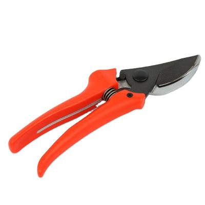 China High Quality Anti-skid Handle Garden Shears Tree Leaf Flower Bonsai Carbon Steel Bypass Hand Pruner for sale