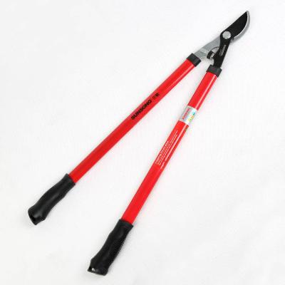 China Anti-Slip Handle Adjustable Garden Cutter Tools Long Reach Bypass Loppers Telescopic Pruning Shear for sale