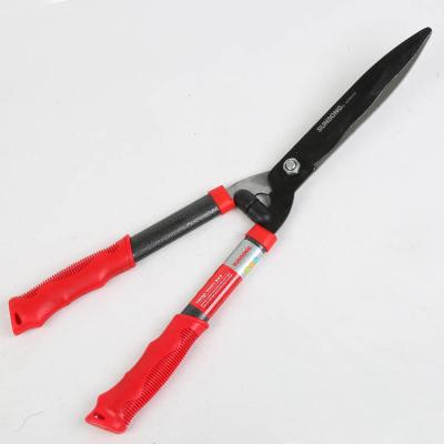 China High Quality Anti-Slip Handle Amazon Gardening Tools Bypass Pruner Hedge Long Shears For Garden for sale