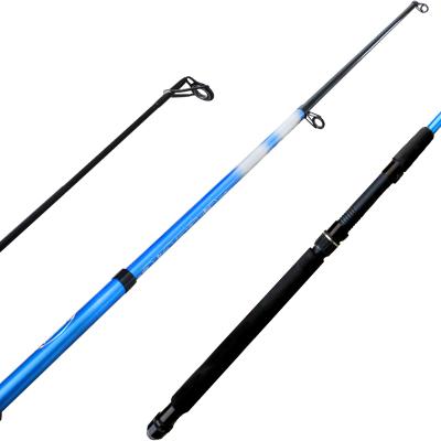 China Tele Spin Rods Wholesale Fiberglass 4.0m Tele Spin Fishing Rod 017 for sale