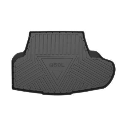 China Business / Luxury Car Mat Manufacturer Boot Mat For Q50 for sale