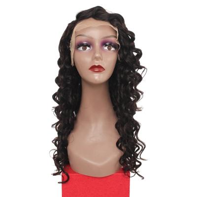 China Nature Wave Hair Wigs For Colored Women HD Sellers Full Frontal Closure Natural Human Hair Deep Water Wave Lace Wigs for sale