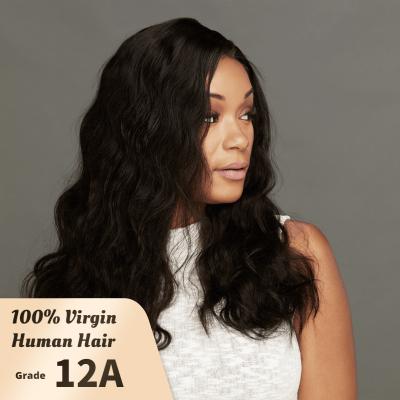 China Hot Selling Body Wave Product Glueless Hair Lace Frontal Wig, 150% Density Wig Body Wave 13*4 Wig Pre Plucked, HD Wigs Hair LaceFront for sale