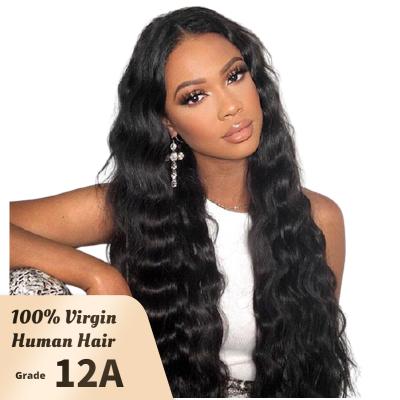 China Jerry Curl Human Hair Wigs Real Bone Virgin Sellers Nature Straight Water Wave Lace Front Wig HD Braided Full Lace Front Closure Wigs for sale