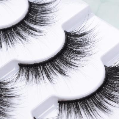 China Cruelty Free Wholesale Seller For American Famous Brand 3D Full Strip Lashes Wholesale 25mm Mink Lashes 3D Fluffy Eyelashes for sale