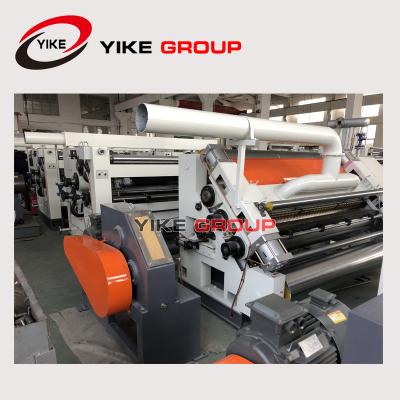 China Symmetrical Shaftless Mill Roll Stand , Single Facer Line Electric Mill Roll Stand for sale