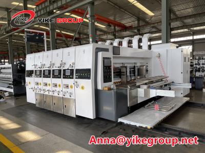 China Impresora completamente automática Slotter Machine 150pcs/Min de 380v Flexo en venta