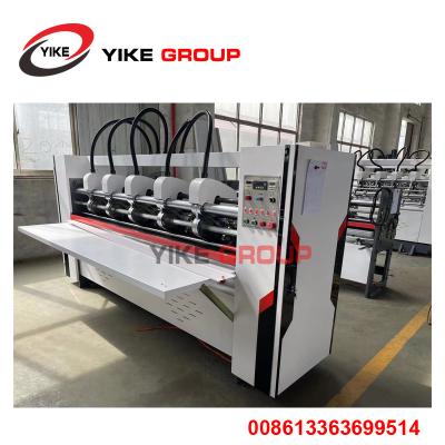 China YK-2000 Máquina de puntería de cortador de cuchillas de cartón corrugado en venta