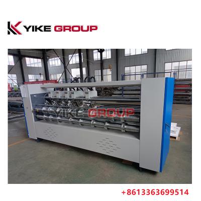 China High Quality YIKE GROUP  Max Paper Size 2300mm Corrugated Cardboardthin Blade  Slitting Scoring Machine for sale