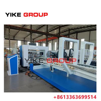 China Automatic Carton Box Folder Gluer Machine, Corrugated Box Folding Machine 180m/min for sale